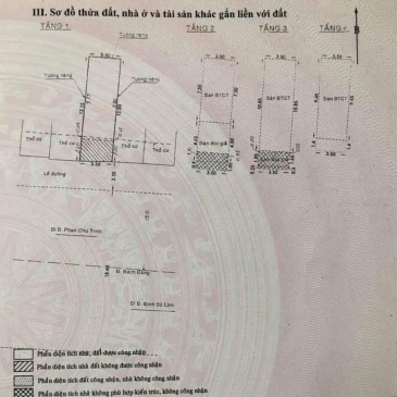 Nhà phố mặt tiền đường Bạch Đằng, phường 24, quận Bình Thạnh 